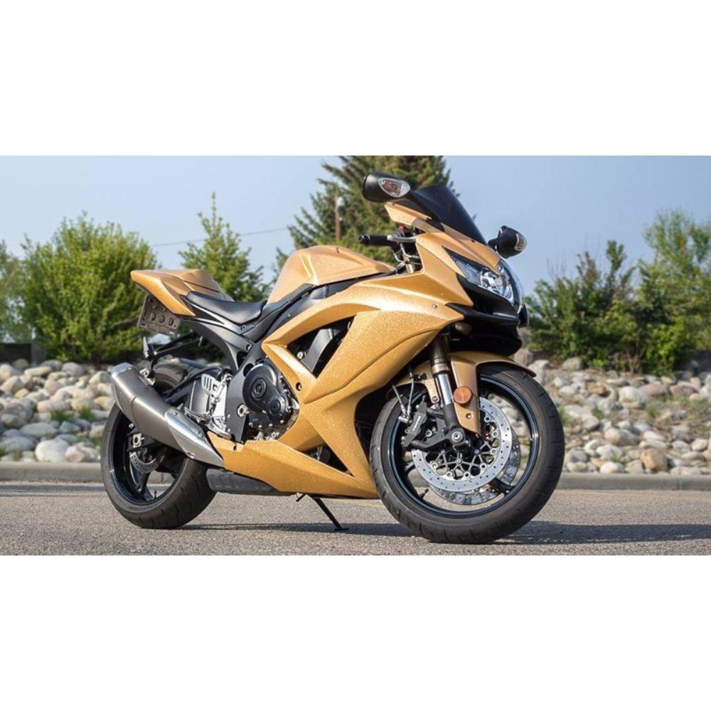 AVERY DENNISON SW900 SUPREME GLOSS AMBER DIAMOND VINYL WRAP | SW900-221-D