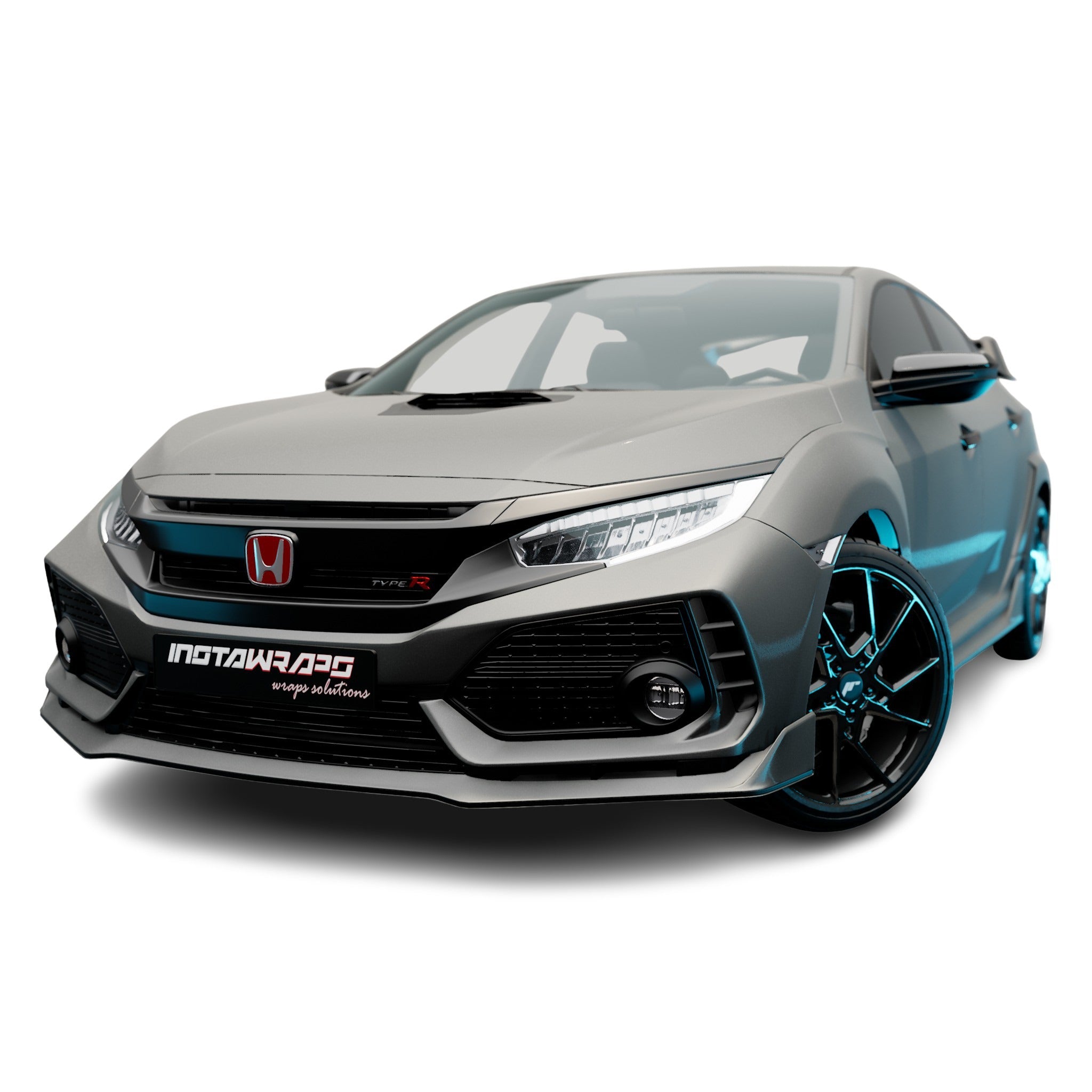 AVERY DENNISON SW900 SUPREME MATTE GUNMETAL METALLIC VINYL WRAP | SW900-840-M