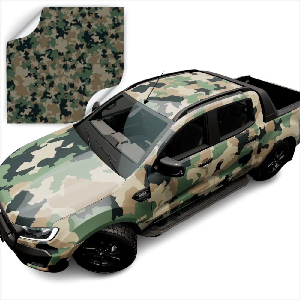AVERY DENNISON VINYL PRINTED MINI CAMO PATTERNS CW SERIES WRAPPING FILM | CW8469M