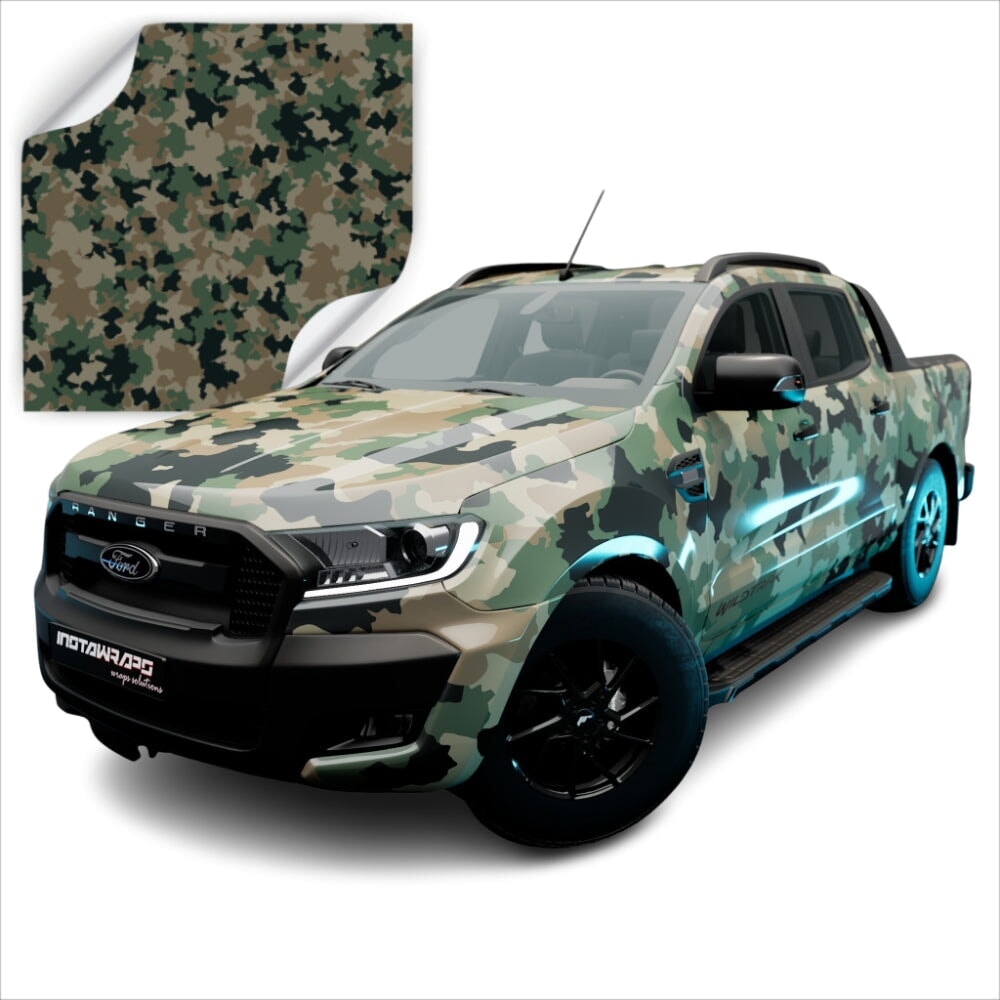 AVERY DENNISON VINYL PRINTED MINI CAMO PATTERNS CW SERIES WRAPPING FILM | CW8469M