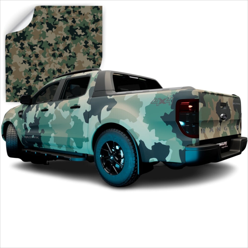 AVERY DENNISON VINYL PRINTED MINI CAMO PATTERNS CW SERIES WRAPPING FILM | CW8469M