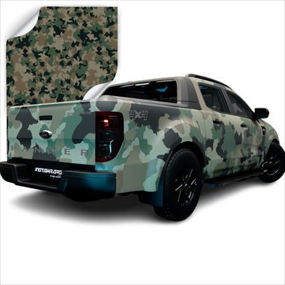 3M VINYL PRINTED MINI CAMO PATTERNS CW SERIES WRAPPING FILM | CW8469M