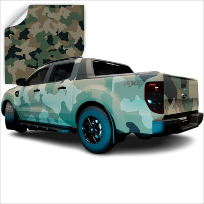 AVERY DENNISON VINYL PRINTED STANDARD CAMO PATTERNS CW SERIES WRAPPING FILM | CW8469S