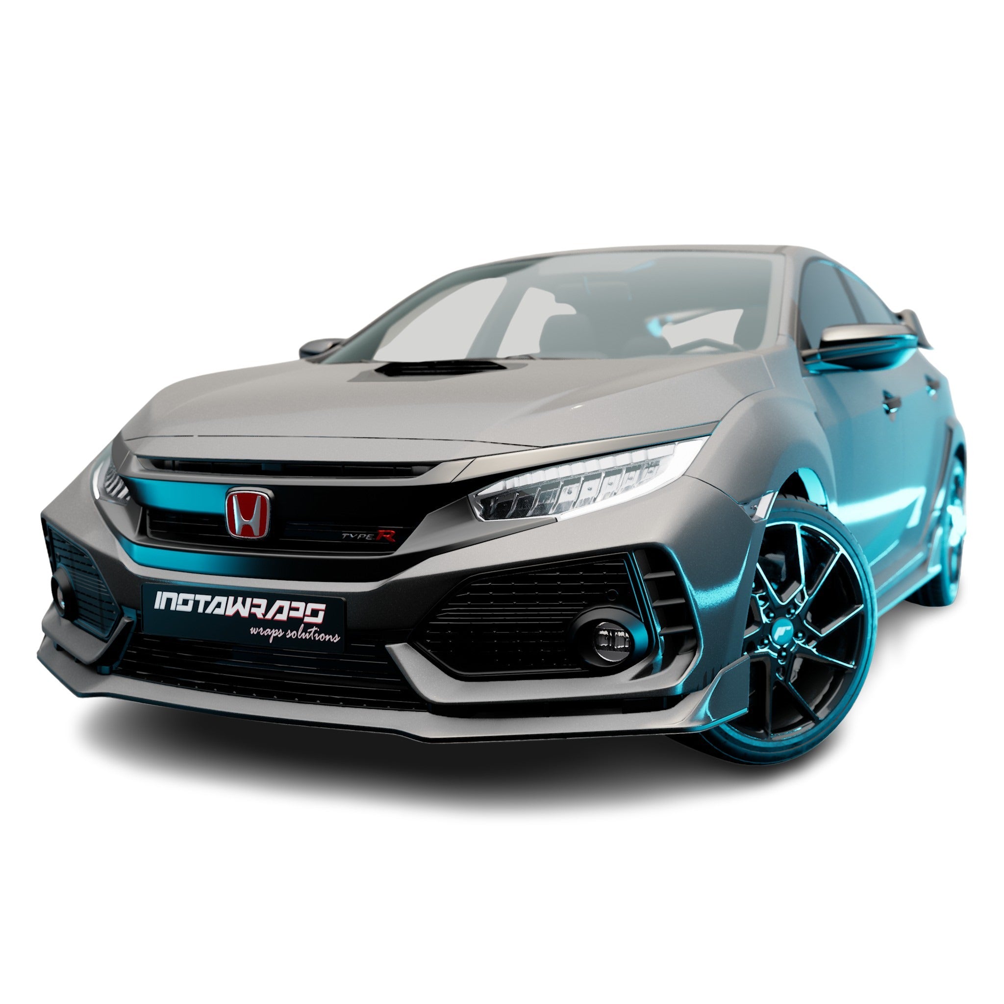 AVERY DENNISON SW900 SUPREME SATIN DARK GRAY VINYL WRAP | SW900-854-M