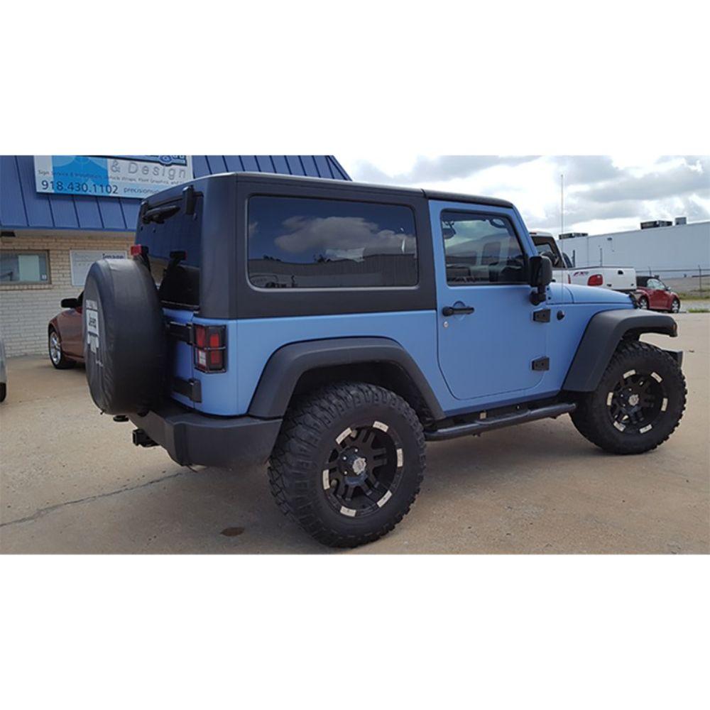 AVERY DENNISON SW900 SUPREME MATTE FROSTY BLUE METALLIC VINYL WRAP | SW900-643-M