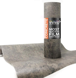 VVIVID VINYL DARK CONCRETE ARCHITECTURAL FILM | V133