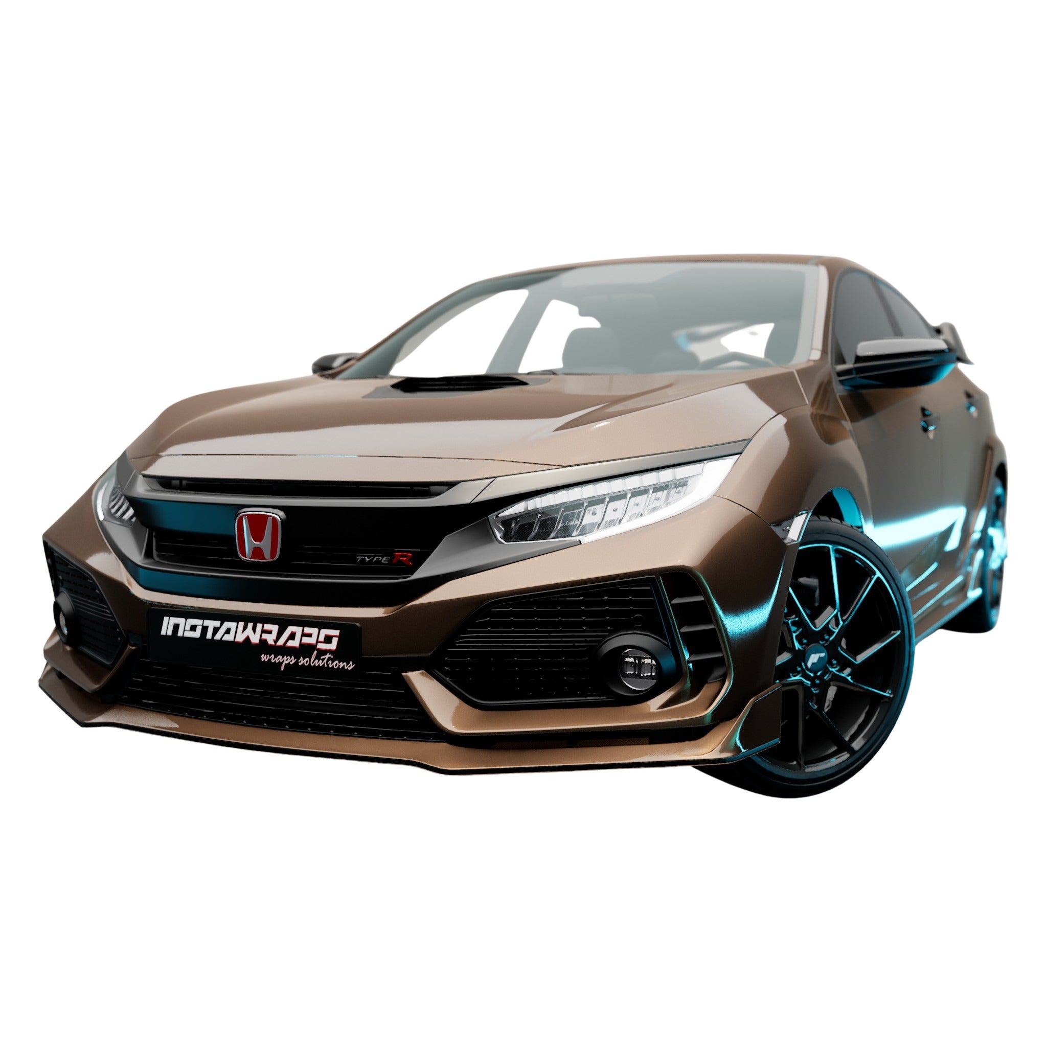 AVERY DENNISON SW900 SUPREME GLOSS BROWN METALLIC VINYL WRAP | SW900-929-M