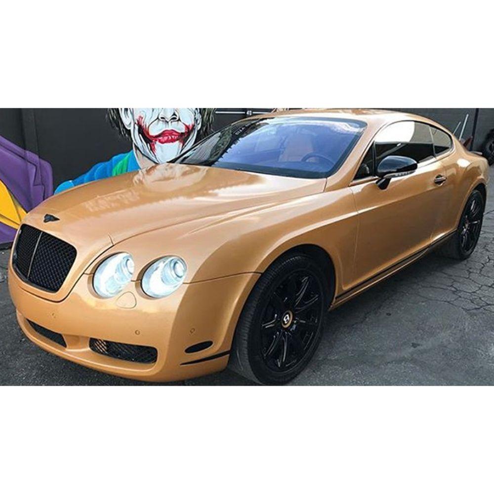 AVERY DENNISON SW900 SUPREME GLOSS AMBER DIAMOND VINYL WRAP | SW900-221-D