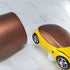 AVERY DENNISON SW900 SUPREME MATTE BROWN METALLIC VINYL WRAP | SW900-954-M