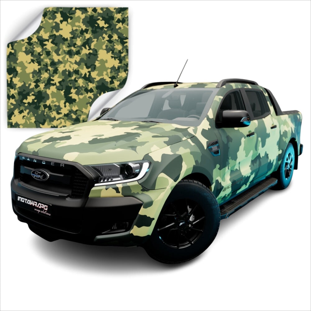 AVERY DENNISON VINYL PRINTED MINI CAMO PATTERNS CW SERIES WRAPPING FILM | CW9554M