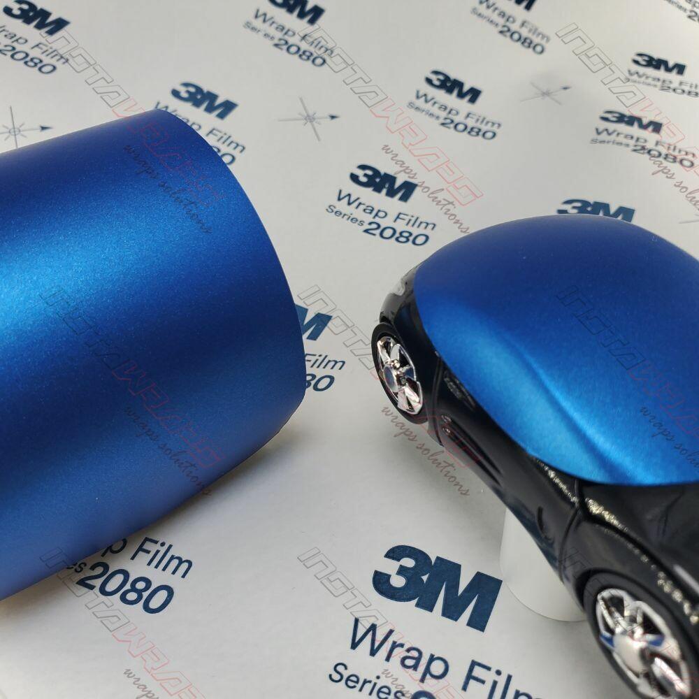 3M 1080 SCOTCHPRINT MATTE BLUE METALLIC VINYL WRAP | M227