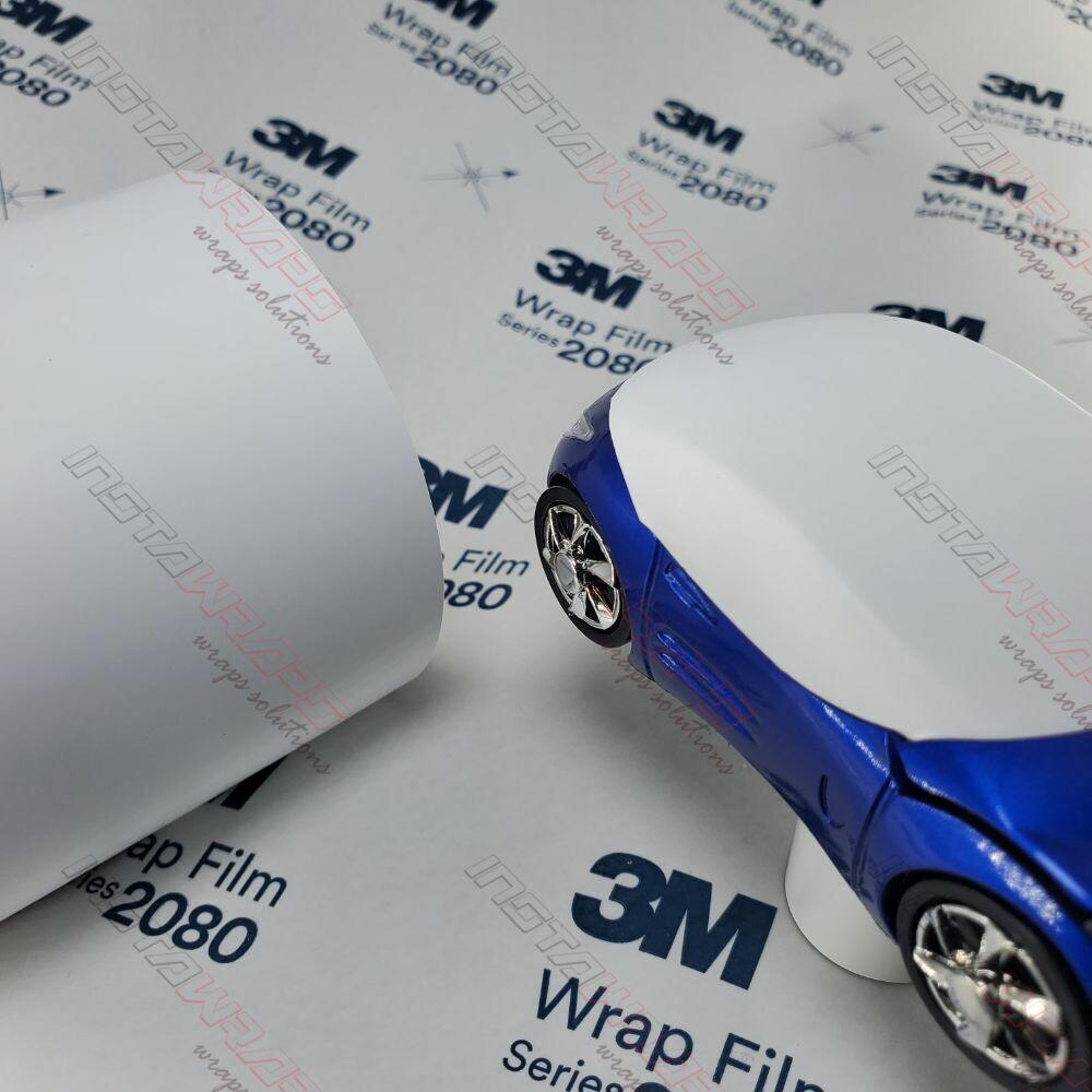 Matte White 3M™ Wrap  2080 Series Matte White Wrap Film