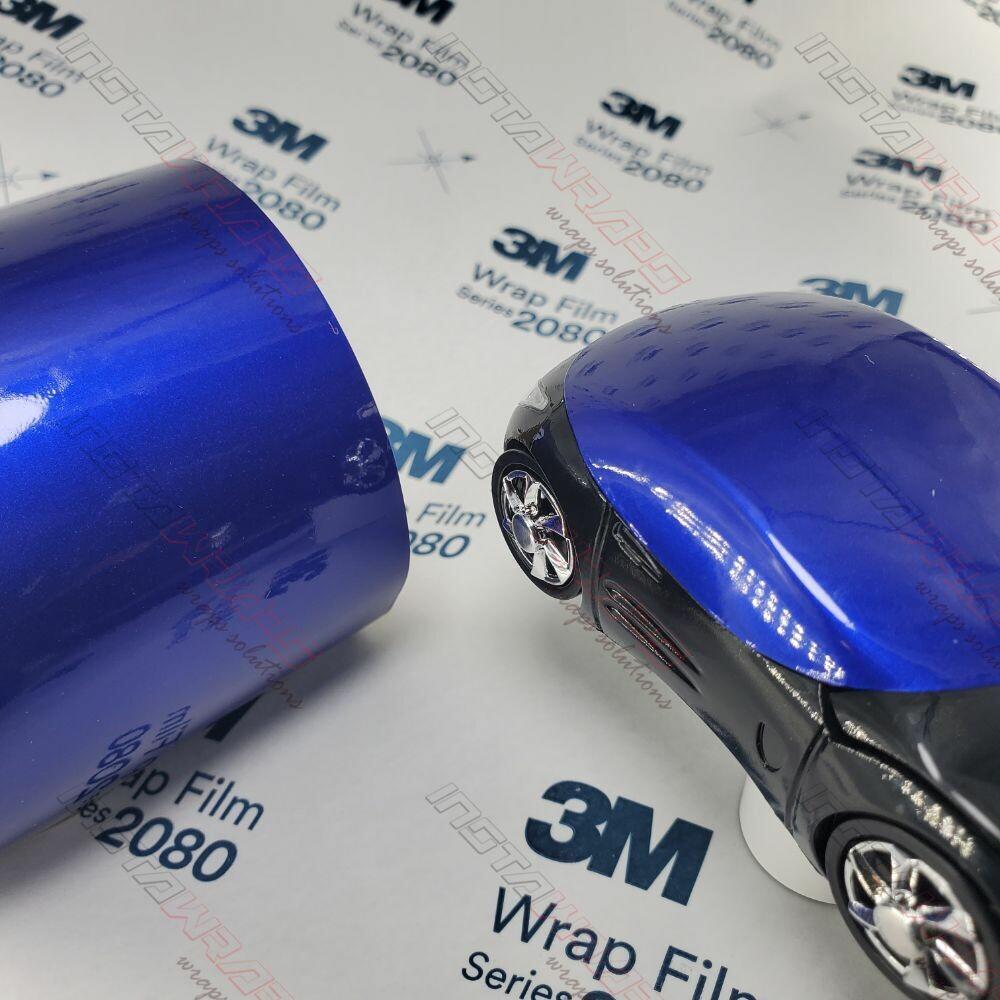 3M 1080 SCOTCHPRINT MATTE BLUE METALLIC VINYL WRAP | M227