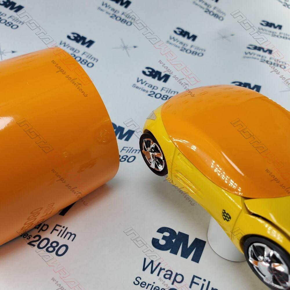 3M Neon Fluorescent Wrap Film | Satin Neon Orange | VCW17074