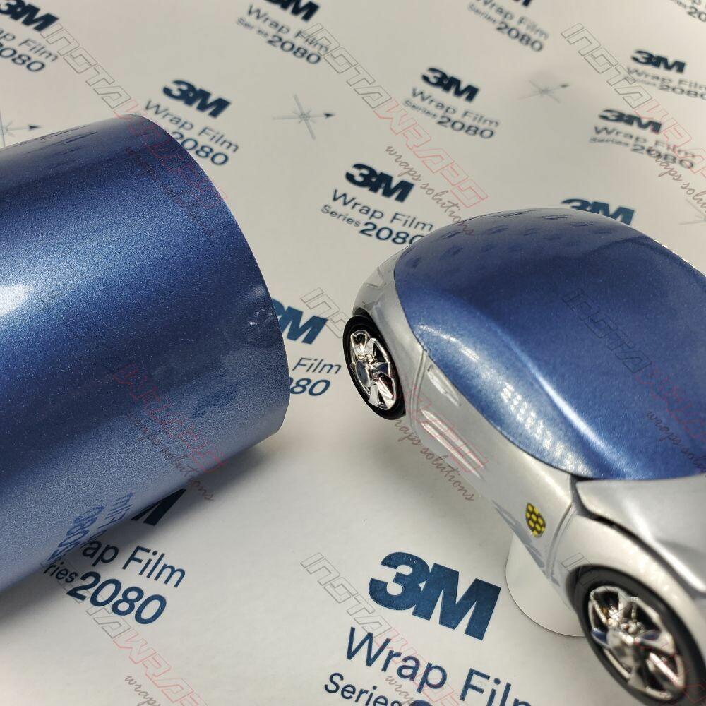 3M 1080 SCOTCHPRINT MATTE BLUE METALLIC VINYL WRAP | M227