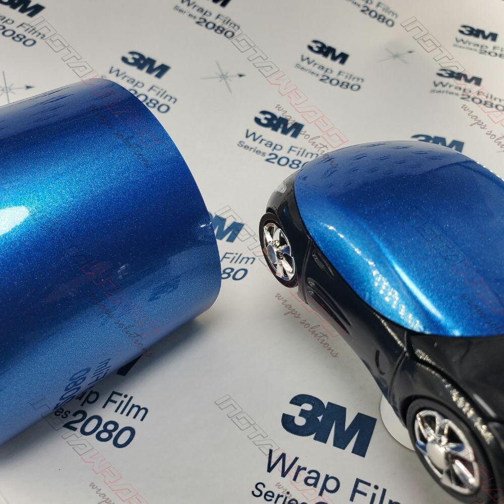 3M 1080 SCOTCHPRINT MATTE BLUE METALLIC VINYL WRAP | M227