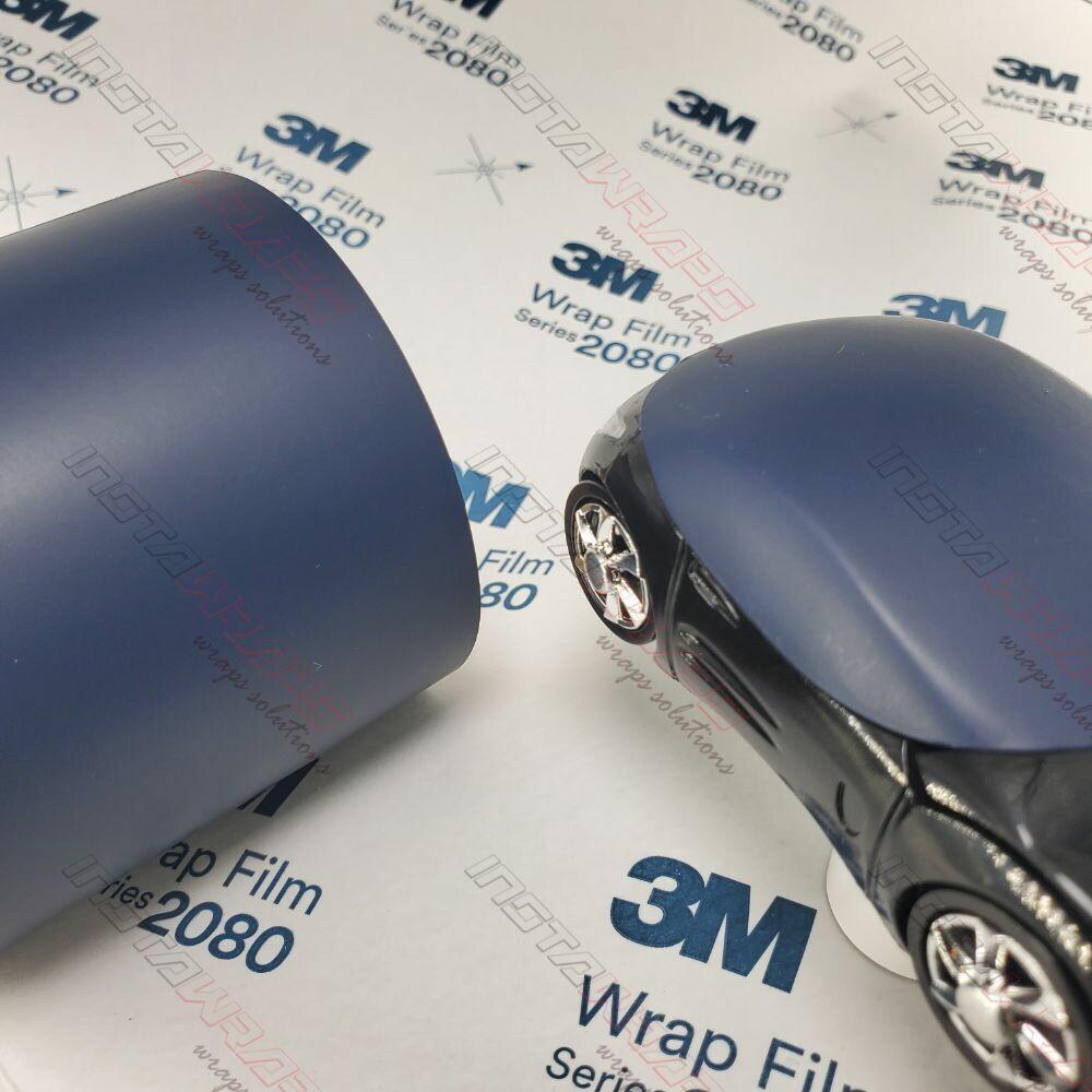 3M 1080 SCOTCHPRINT MATTE BLUE METALLIC VINYL WRAP | M227