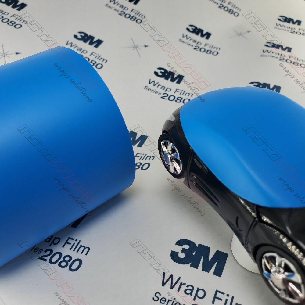 3M 1080 SCOTCHPRINT MATTE BLUE METALLIC VINYL WRAP | M227