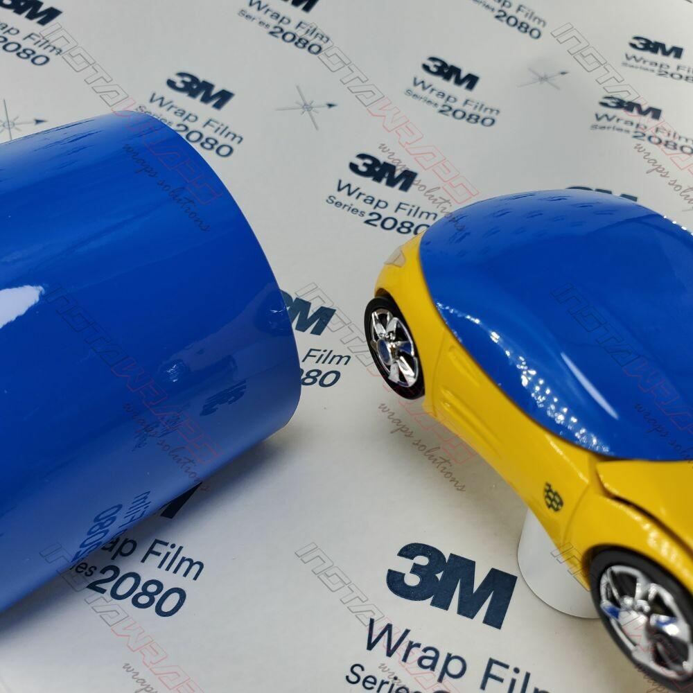 3M 1080 SCOTCHPRINT MATTE BLUE METALLIC VINYL WRAP | M227