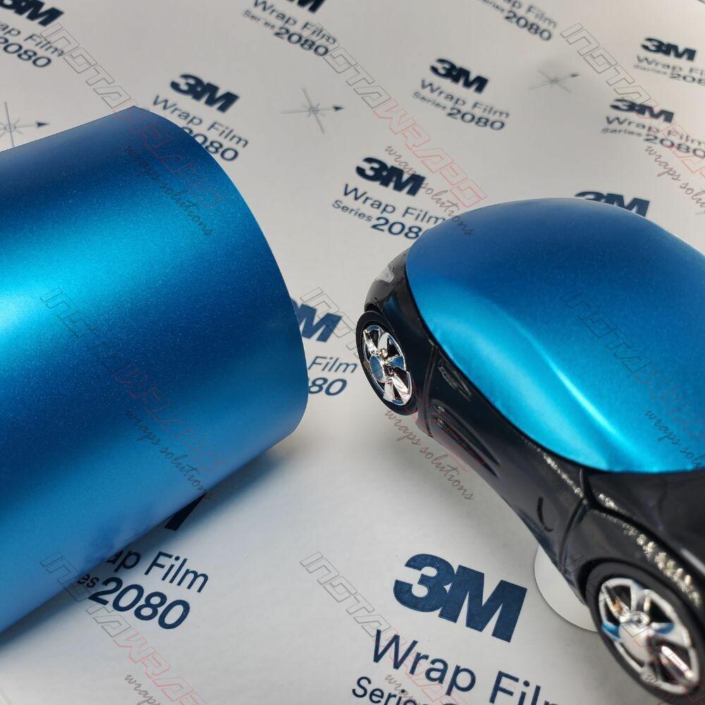 3M 1080 SCOTCHPRINT MATTE BLUE METALLIC VINYL WRAP | M227