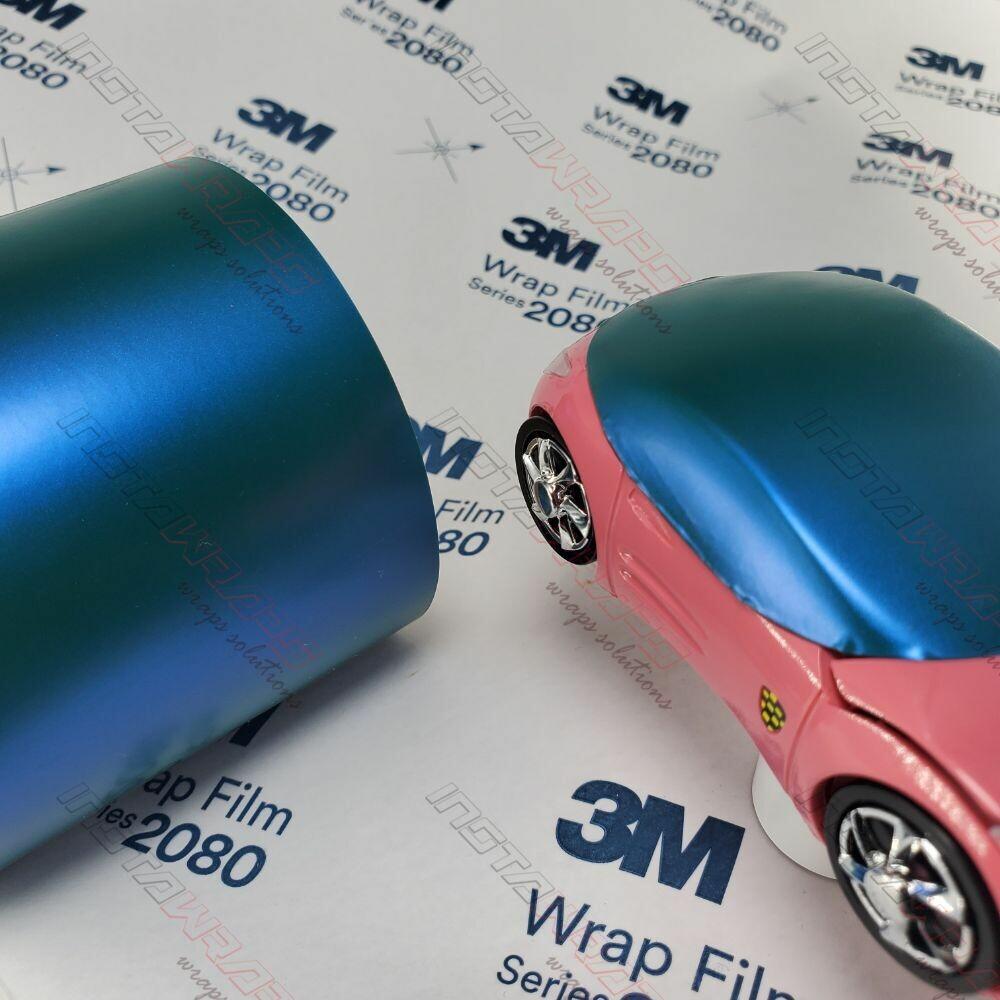 3M 1080 SCOTCHPRINT MATTE BLUE METALLIC VINYL WRAP | M227