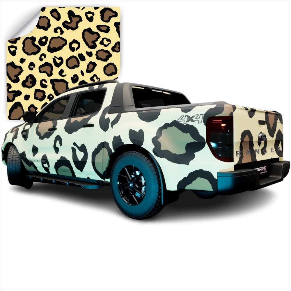 AVERY DENNISON VINYL PRINTED WILD NATURE PATTERNS AN SERIES WRAPPING FILM | AN0091