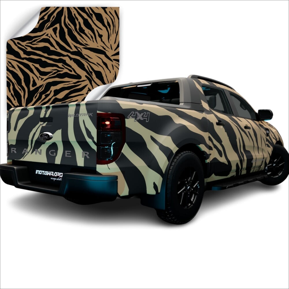 AVERY DENNISON VINYL PRINTED WILD NATURE PATTERNS AN SERIES WRAPPING FILM | AN0092