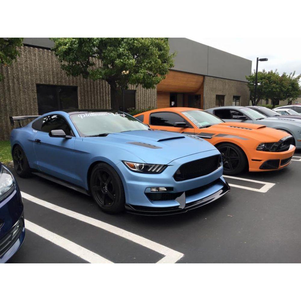 AVERY DENNISON SW900 SUPREME MATTE FROSTY BLUE METALLIC VINYL WRAP | SW900-643-M