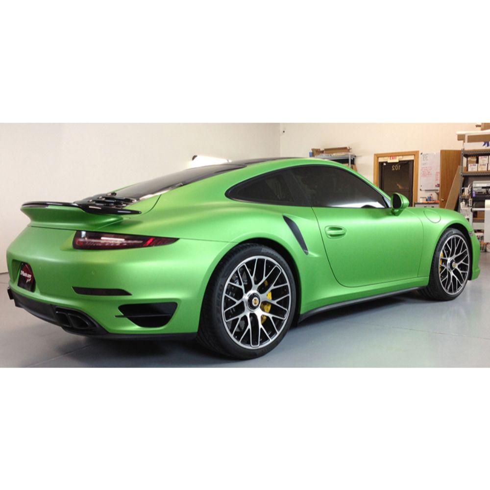 AVERY DENNISON SW900 SUPREME MATTE GREEN APPLE METALLIC VINYL WRAP | SW900-745-M