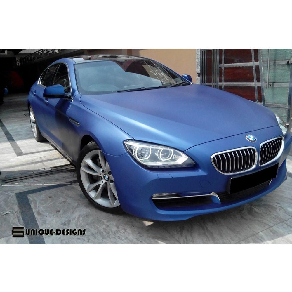 AVERY DENNISON SW900 SUPREME MATTE BRILLIANT BLUE METALLIC VINYL WRAP | SW900-671-M