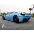AVERY DENNISON SW900 SUPREME MATTE FROSTY BLUE METALLIC VINYL WRAP | SW900-643-M