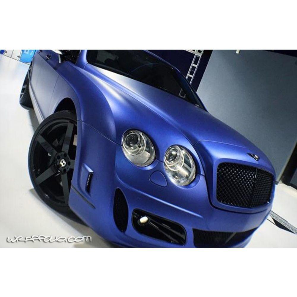 AVERY DENNISON SW900 SUPREME MATTE BRILLIANT BLUE METALLIC VINYL WRAP | SW900-671-M