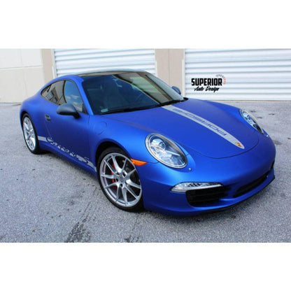 AVERY DENNISON SW900 SUPREME MATTE BRILLIANT BLUE METALLIC VINYL WRAP | SW900-671-M