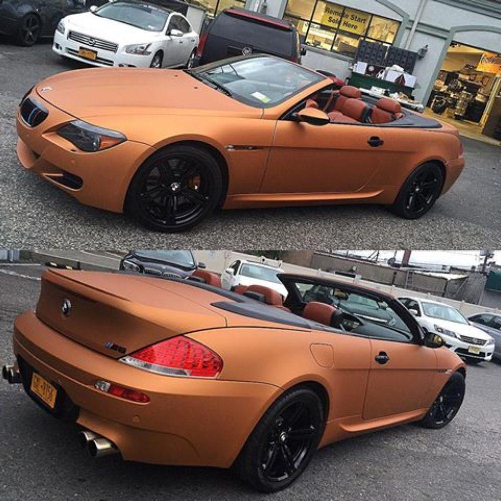 AVERY DENNISON SW900 SUPREME MATTE BLAZE ORANGE METALLIC VINYL WRAP | SW900-371-M