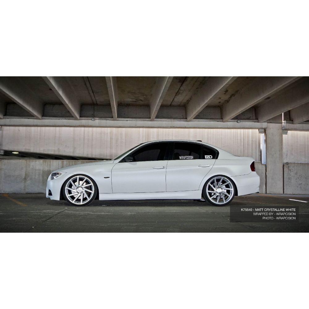 KPMF K75400 SERIES MATTE CRYSTALLINE WHITE METALLIC VINYL WRAP | K75540