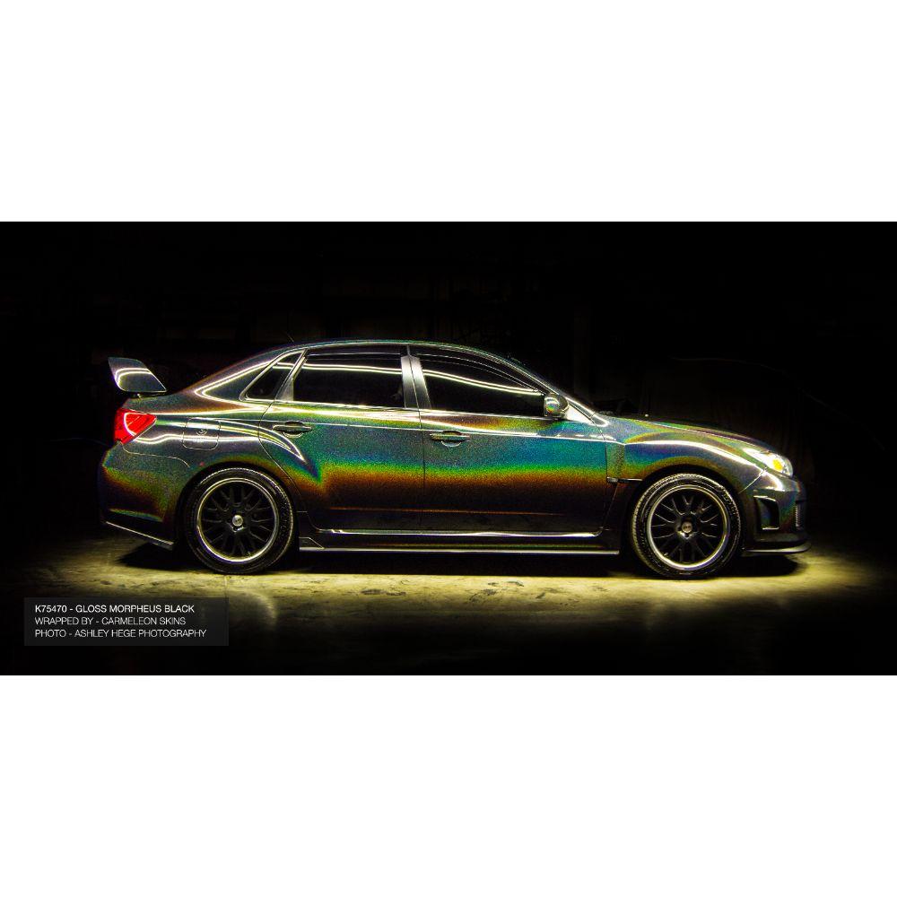 KPMF K75400 SERIES GLOSS MORPHEUS BLACK STARLIGHT VINYL WRAP | K75470