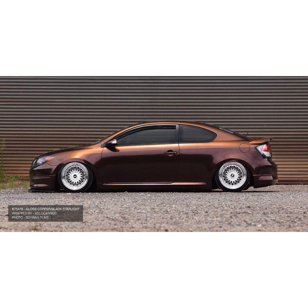 KPMF K75400 SERIES GLOSS COPPER/BLACK STARLIGHT VINYL WRAP | K75479