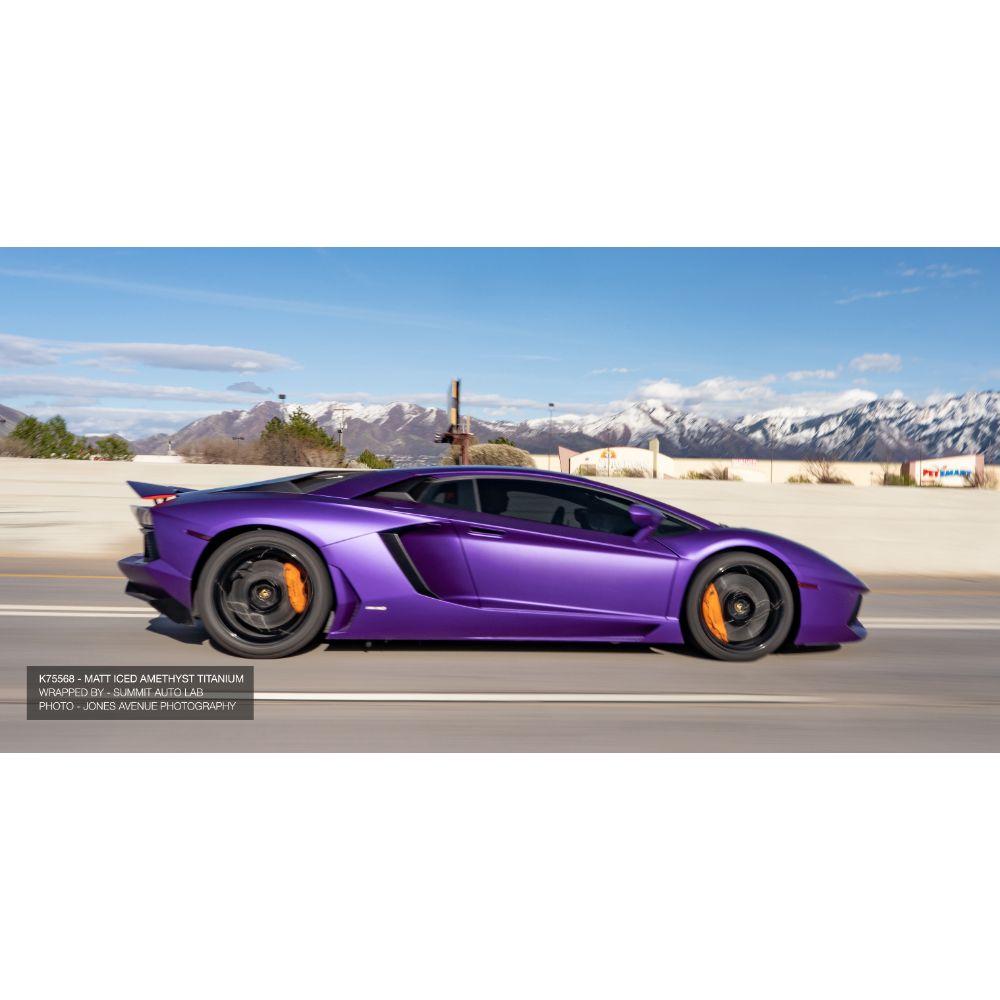 KPMF K75400 SERIES MATTE ICED AMETHYST TITANIUM VINYL WRAP | K75568