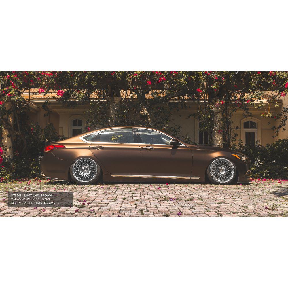 KPMF K75400 SERIES MATTE JAVA BROWN METALLIC VINYL WRAP | K75543