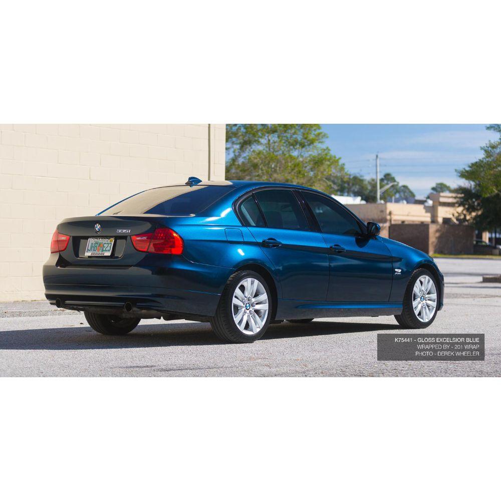 KPMF K75400 SERIES GLOSS EXCELSIOR BLUE METALLIC VINYL WRAP | K75441