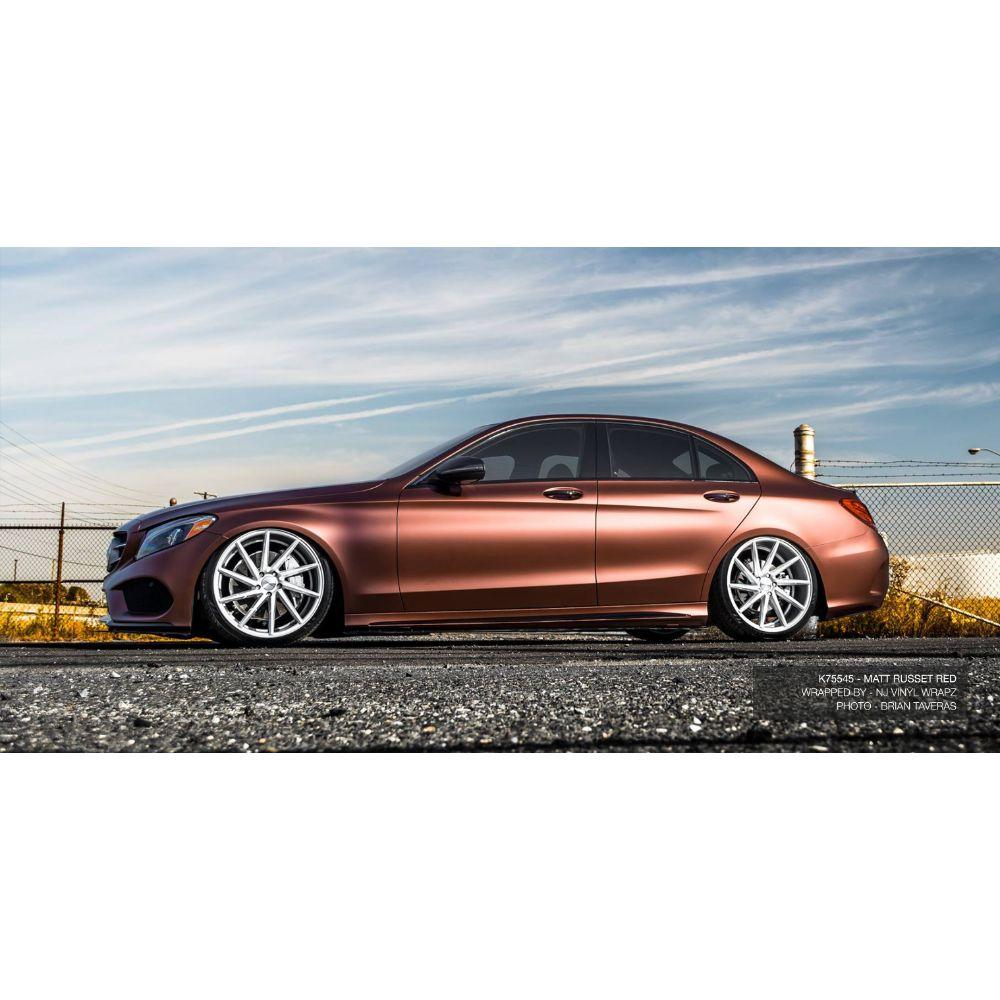 KPMF K75400 SERIES MATTE RUSSET RED METALLIC VINYL WRAP | K75545
