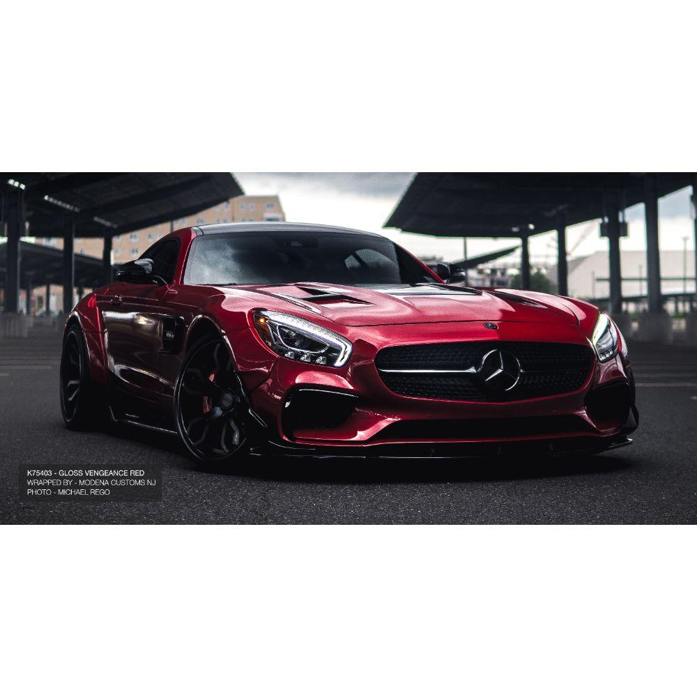 KPMF K75400 SERIES GLOSS VENGEANCE RED VINYL WRAP | K75403