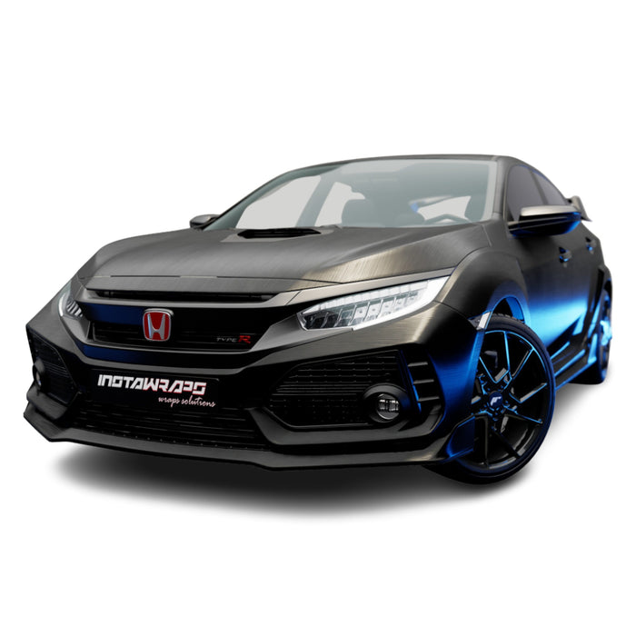 3M 2080 SCOTCHPRINT BRUSHED BLACK METALLIC VINYL FLEX WRAP | BR212