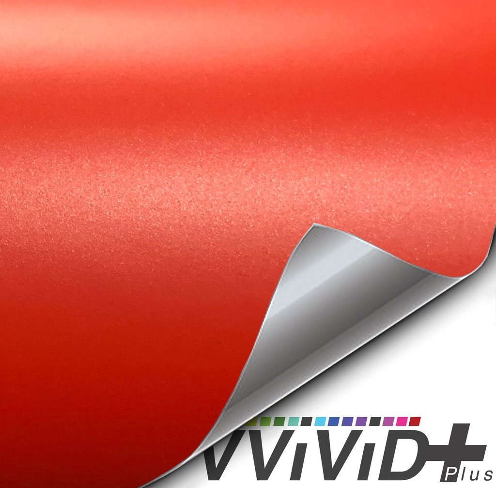 VVIVID VINYL 2018 VVIVID+ MATTE BLOOD ORANGE METALLIC