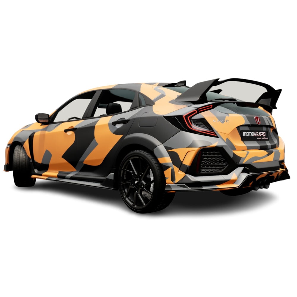 CUSTOMIZE OUR TEMPLATES - EXPERT - CAMOUFLAGE - AVERY DENNISON PRINT FILM / CARBON FINISH