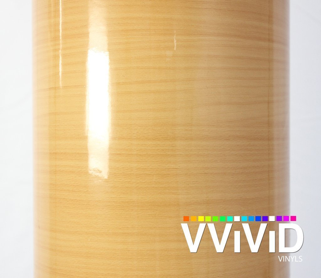 VVIVID VINYL GLOSS GOLD PINE ARCHITECTURAL FILM