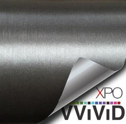 VVIVID VINYL XPO GUNMETAL BRUSHED STEEL | V163