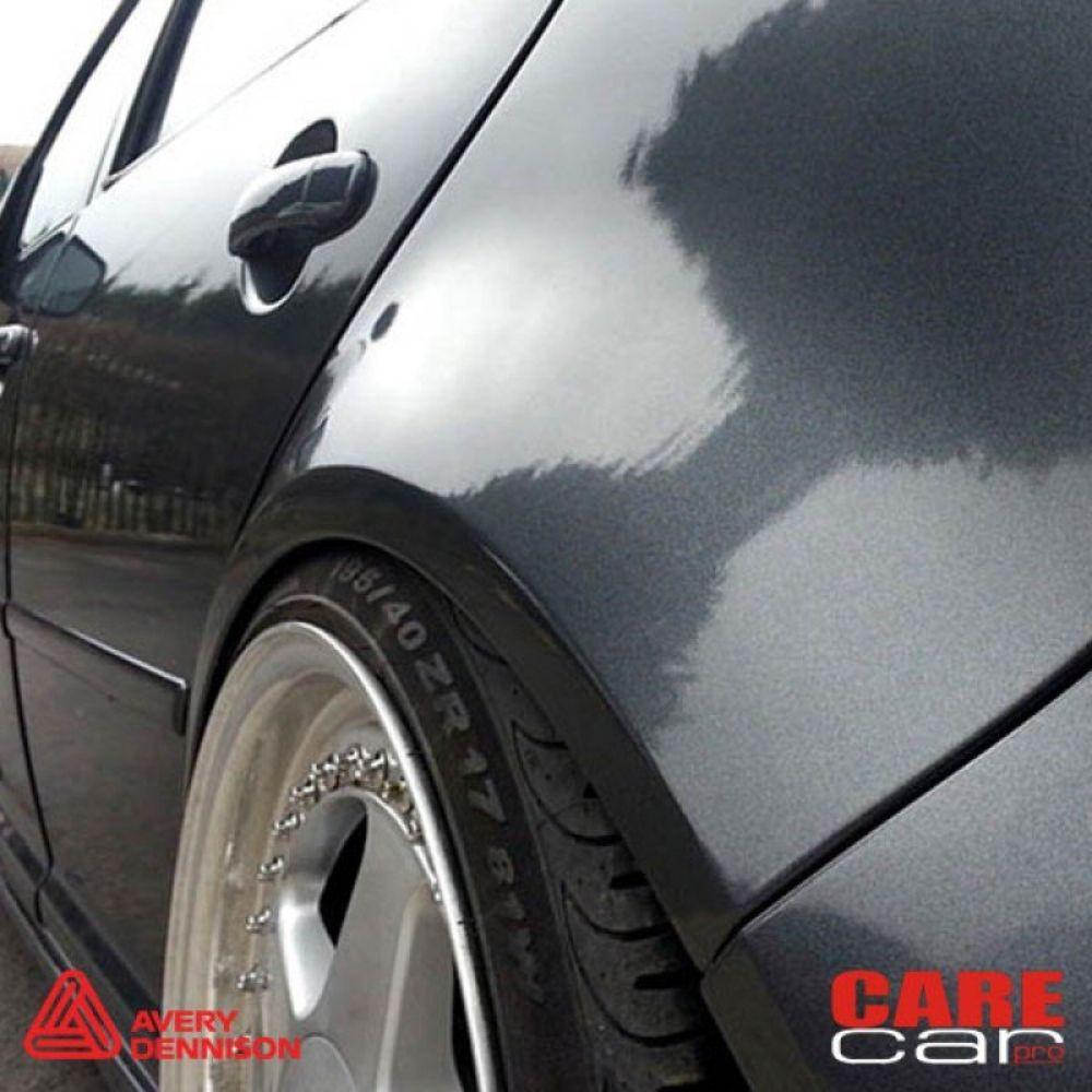 AVERY DENNISON SW900 SUPREME GLOSS GRAY METALLIC VINYL WRAP | SW900-807-M