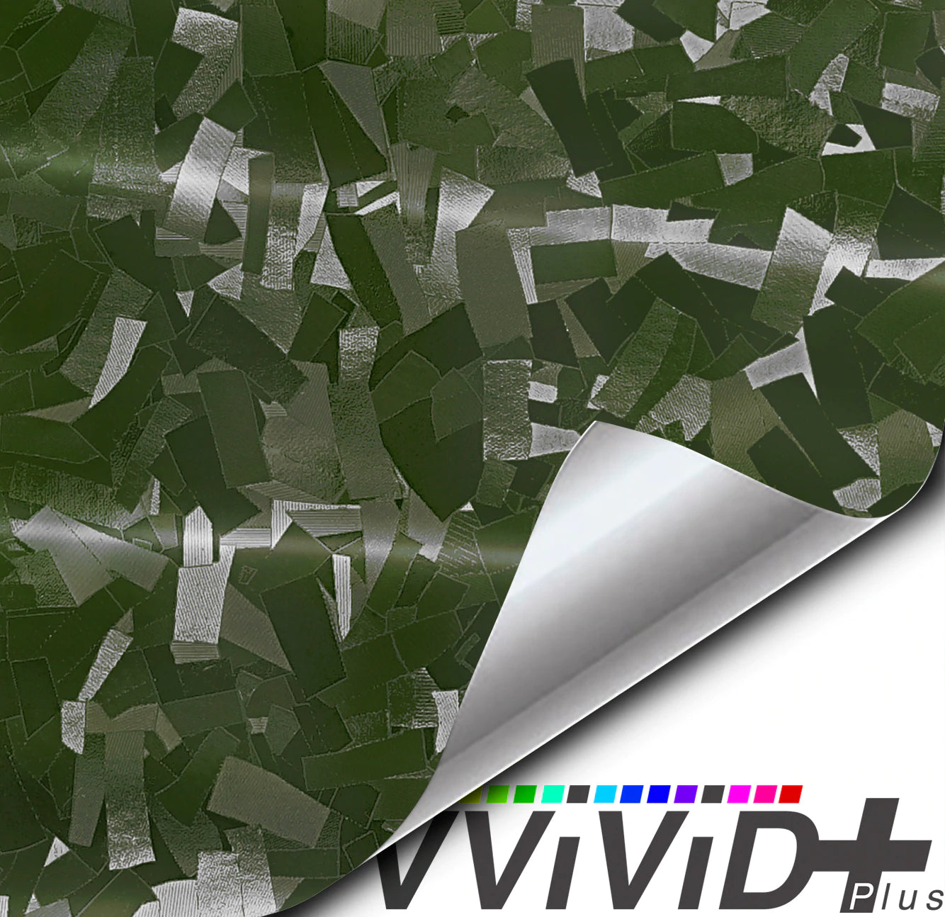 VVIVID VINYL 2022 VVIVID+ ARMY GREEN FORGED CARBON - V482