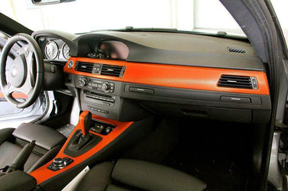 VVIVID VINYL XPO MATTE ORANGE DRY CARBON ARCHITECTURAL FILM ( INTERIOR USE ONLY )